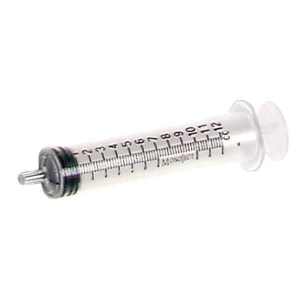 Monoject Sterile Syringe with No Needle