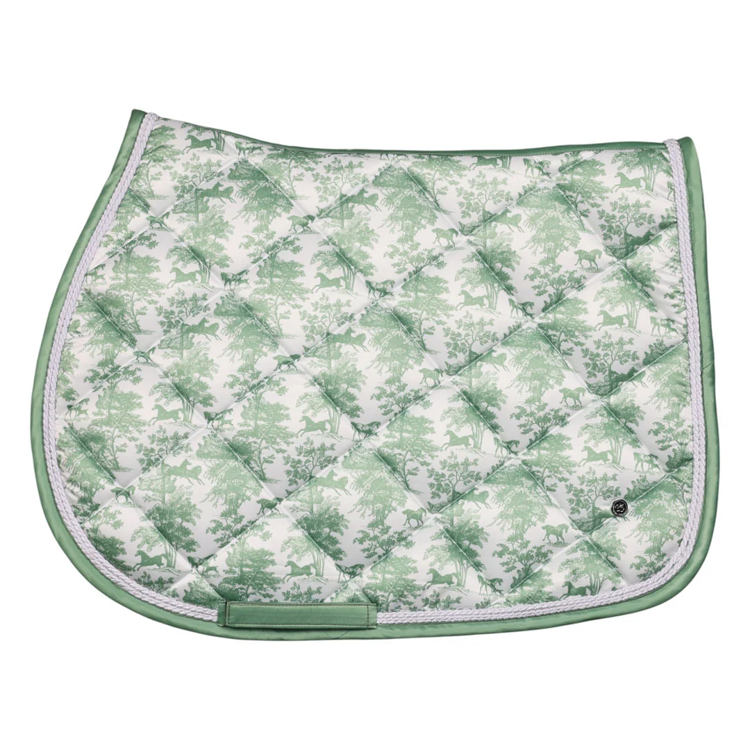 Dapplebay Equestrian Toile Pony Saddle Pad - Image 2