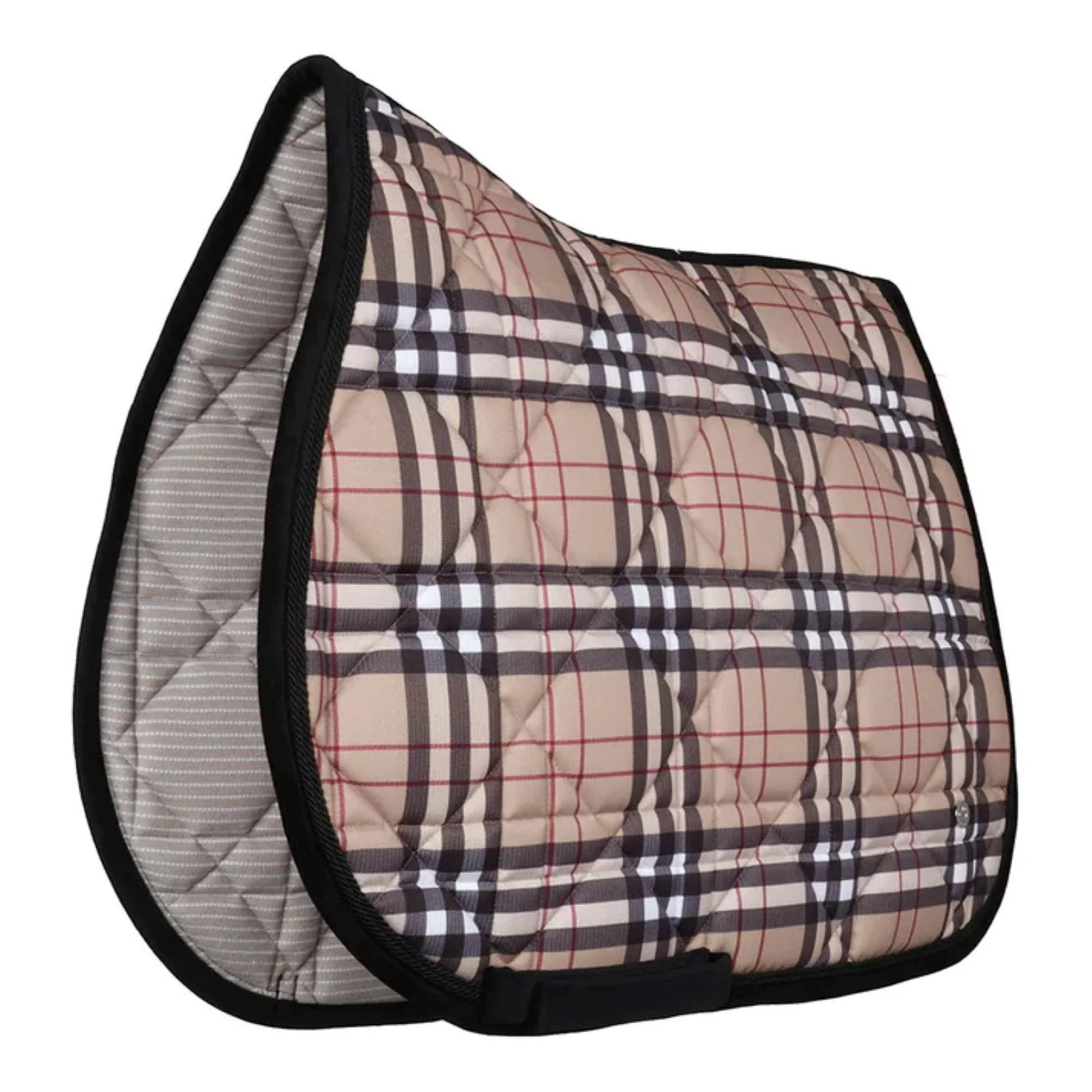 Dapplebay Holiday Plaid Jump Saddle Pad - Image 3