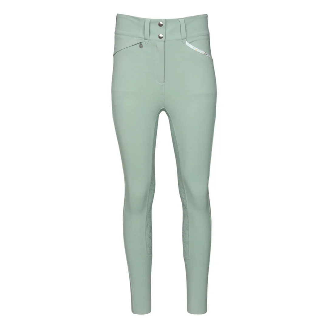 Dapplebay Ladies Dragonfly Meadow Compression Full Seat Breeches