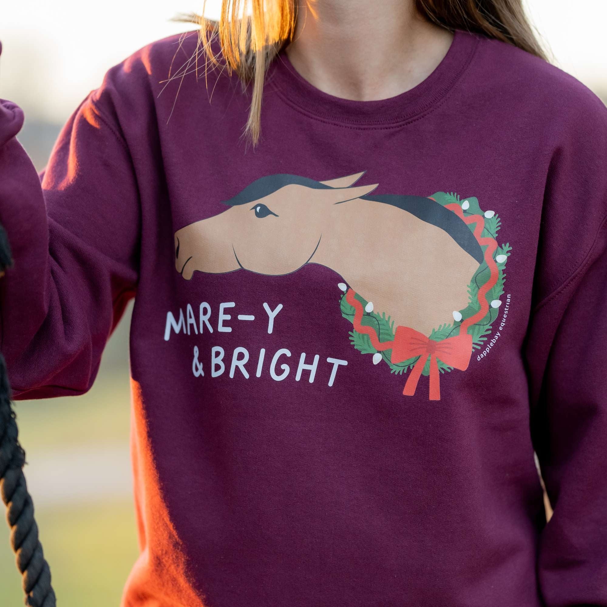 Dapplebay Mare-y & Bright Crewneck Sweatshirt - Image 2