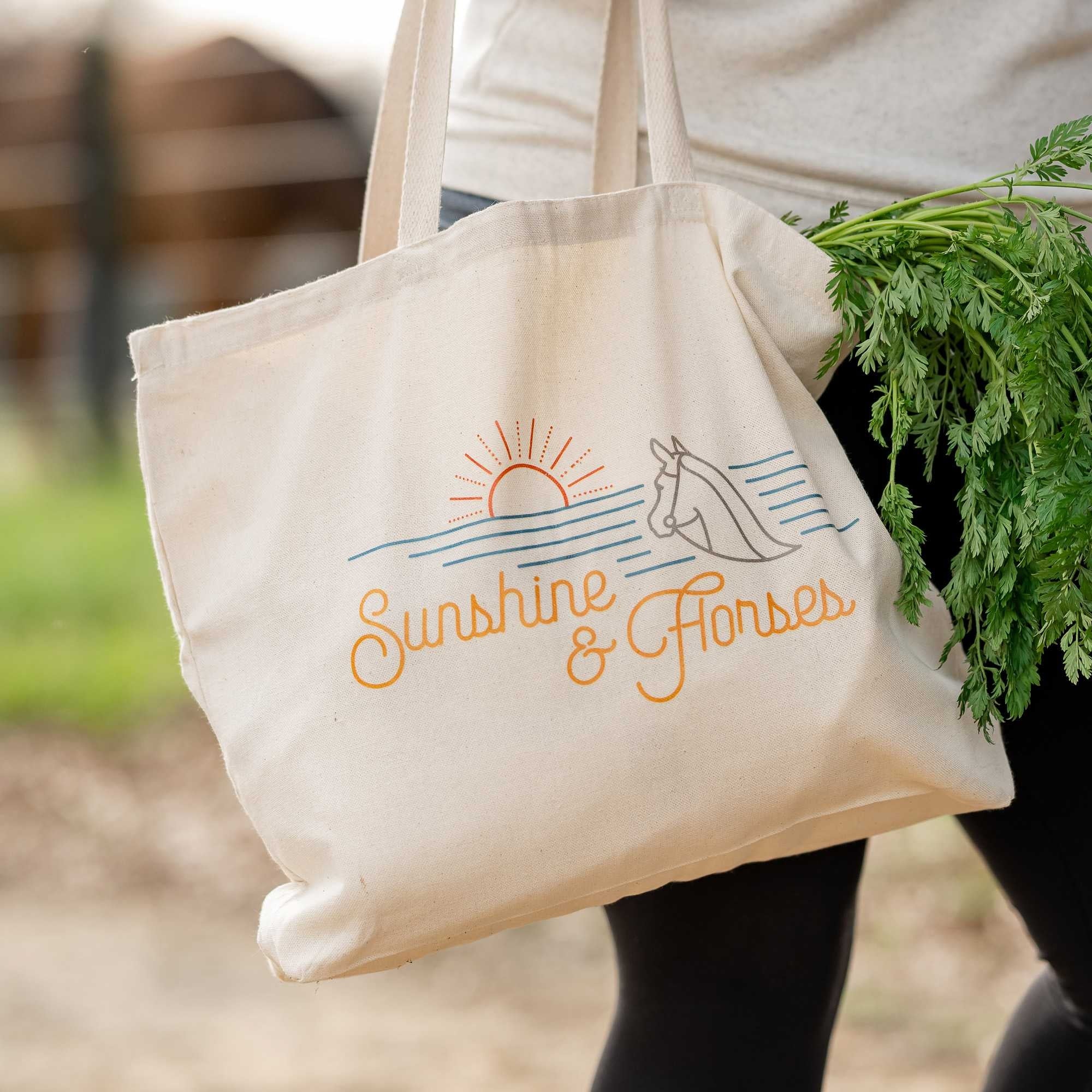 Dapplebay Sunshine & Horses Tote - Image 2