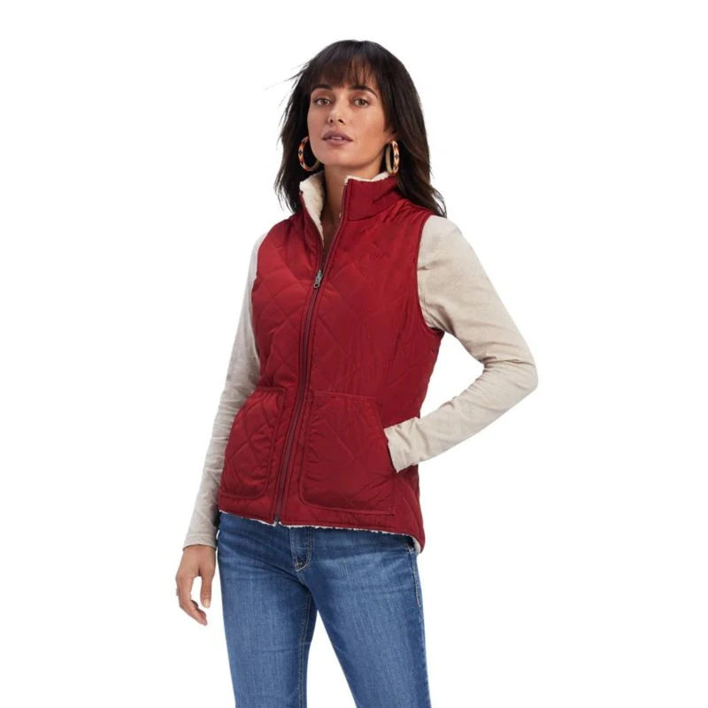 Dilon Reversible Insulated Vest Rouge Red Small