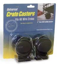 Midwest Universal Dog Crate Casters 2pk - Image 2