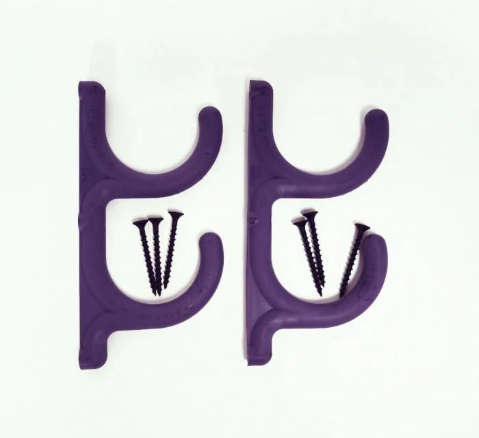 Double Decker Flex Hook Patented Purple 2 Pack