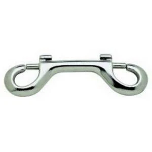 Double End Snap 5in Nickel Plated Zinc Alloy