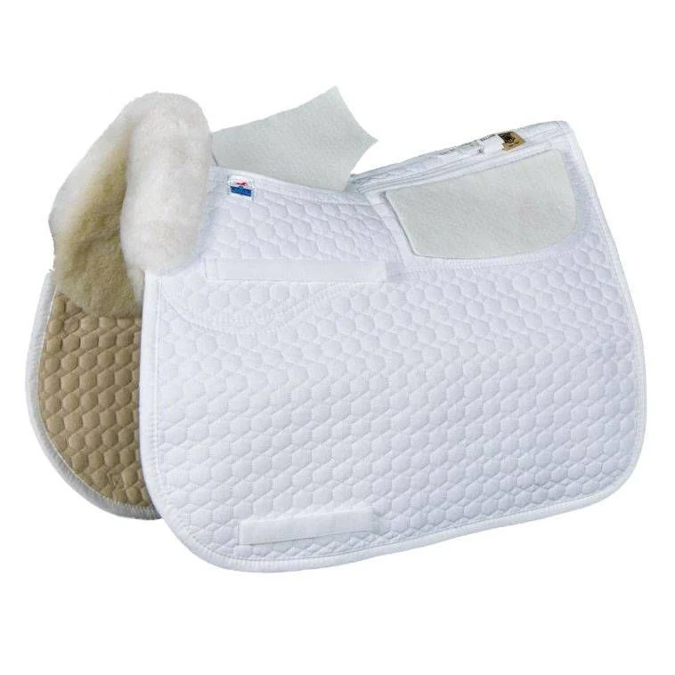 Mattes Gold Correction Dressage Pad Pockets - Image 2
