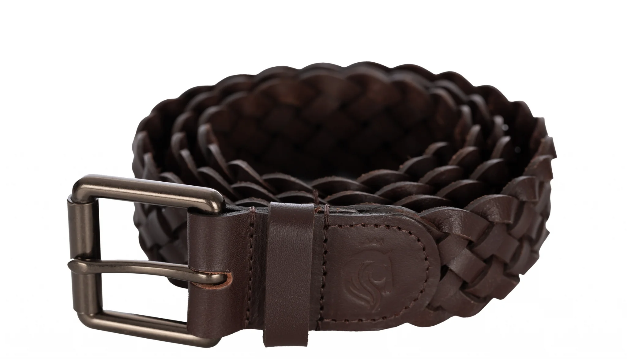 Equinavia Kari Braided Wide Leather Belt - Image 3