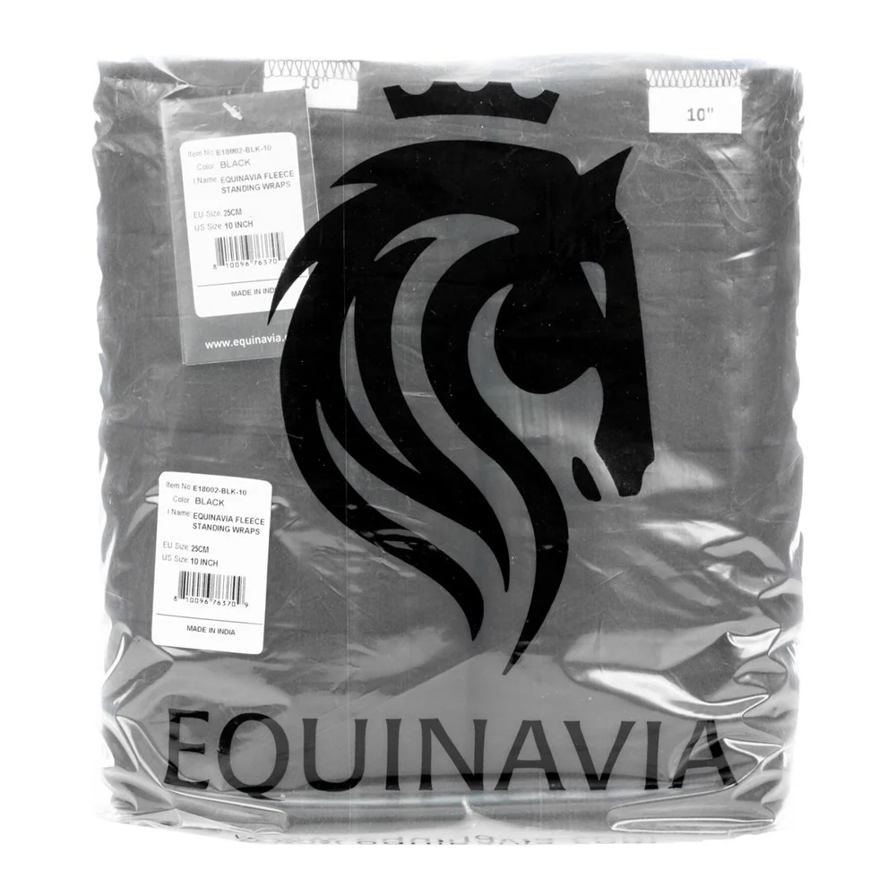 Equinavia No Bow Leg Wraps - Pair - White - Image 3