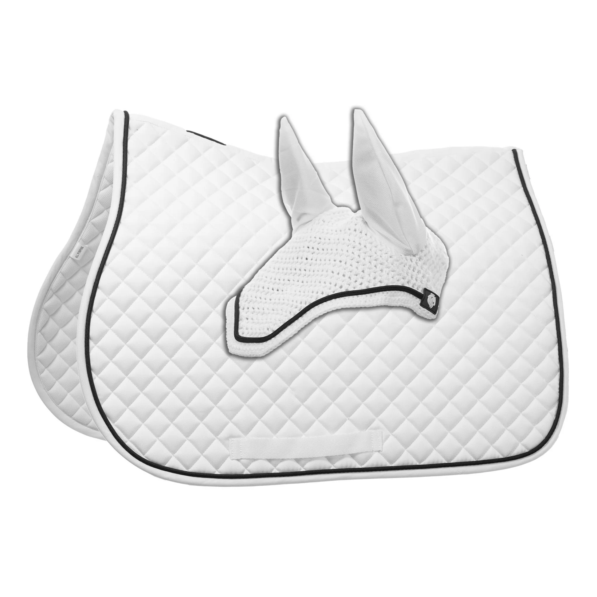 Equinavia Voss All Purpose Saddle Pad and Bonnet Set - Image 4