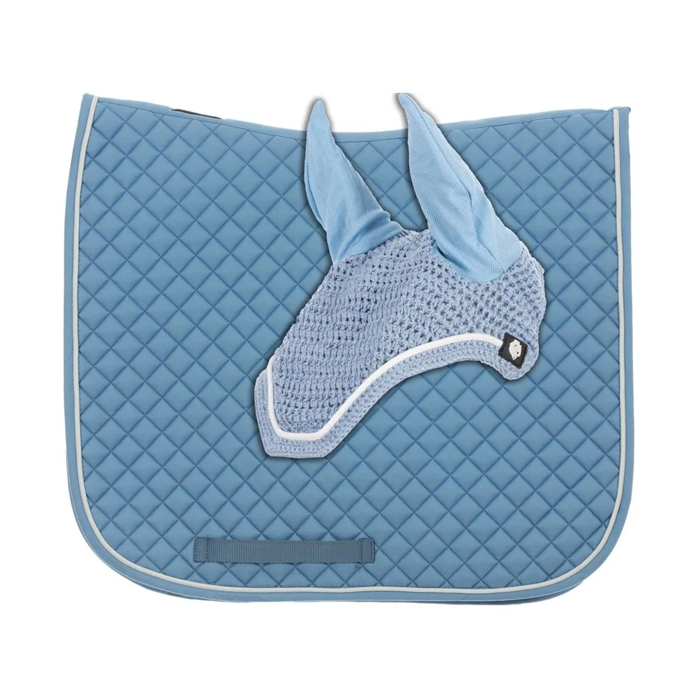 Equinavia Voss Dressage Saddle Pad and Bonnet Set - Image 3