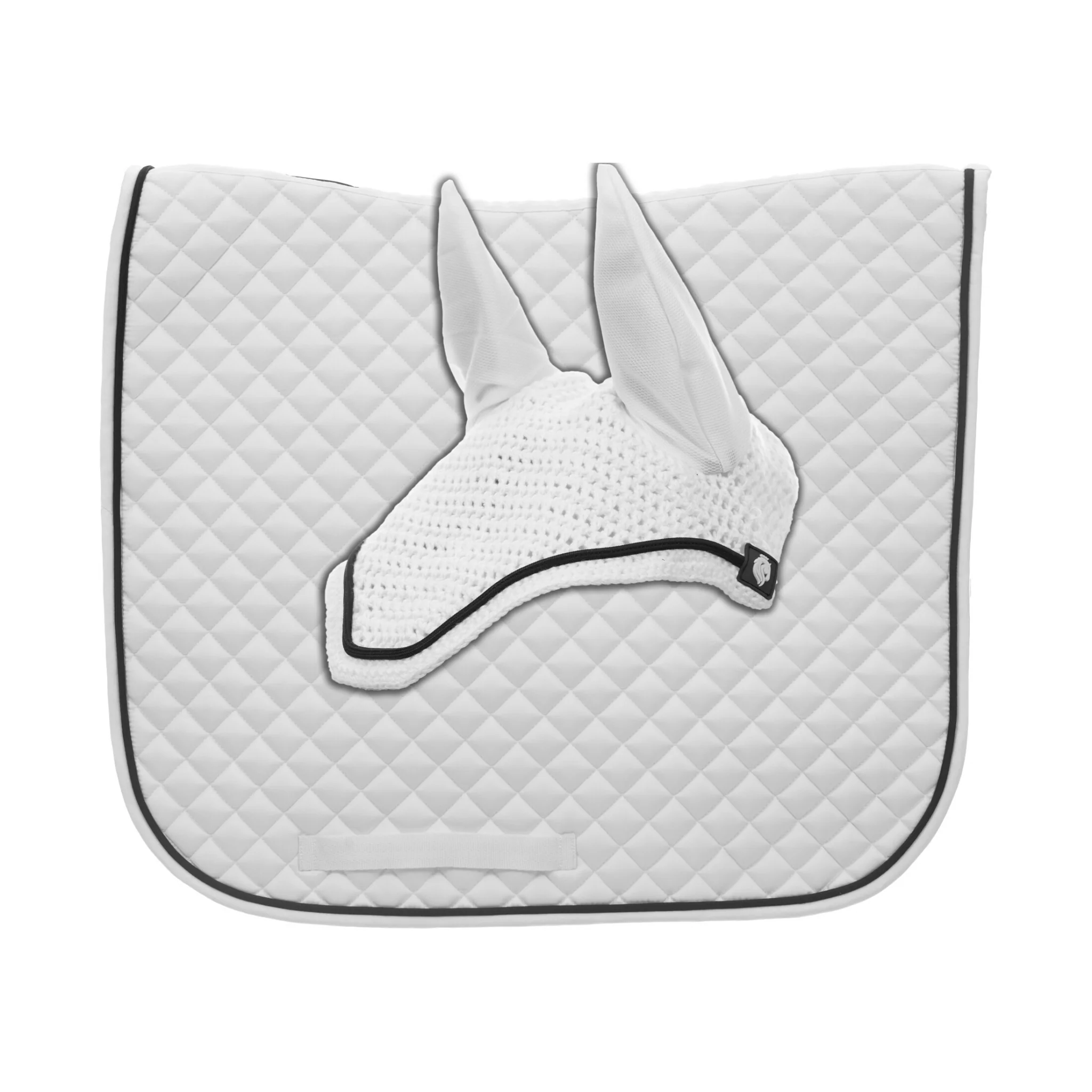 Equinavia Voss Dressage Saddle Pad and Bonnet Set - Image 5