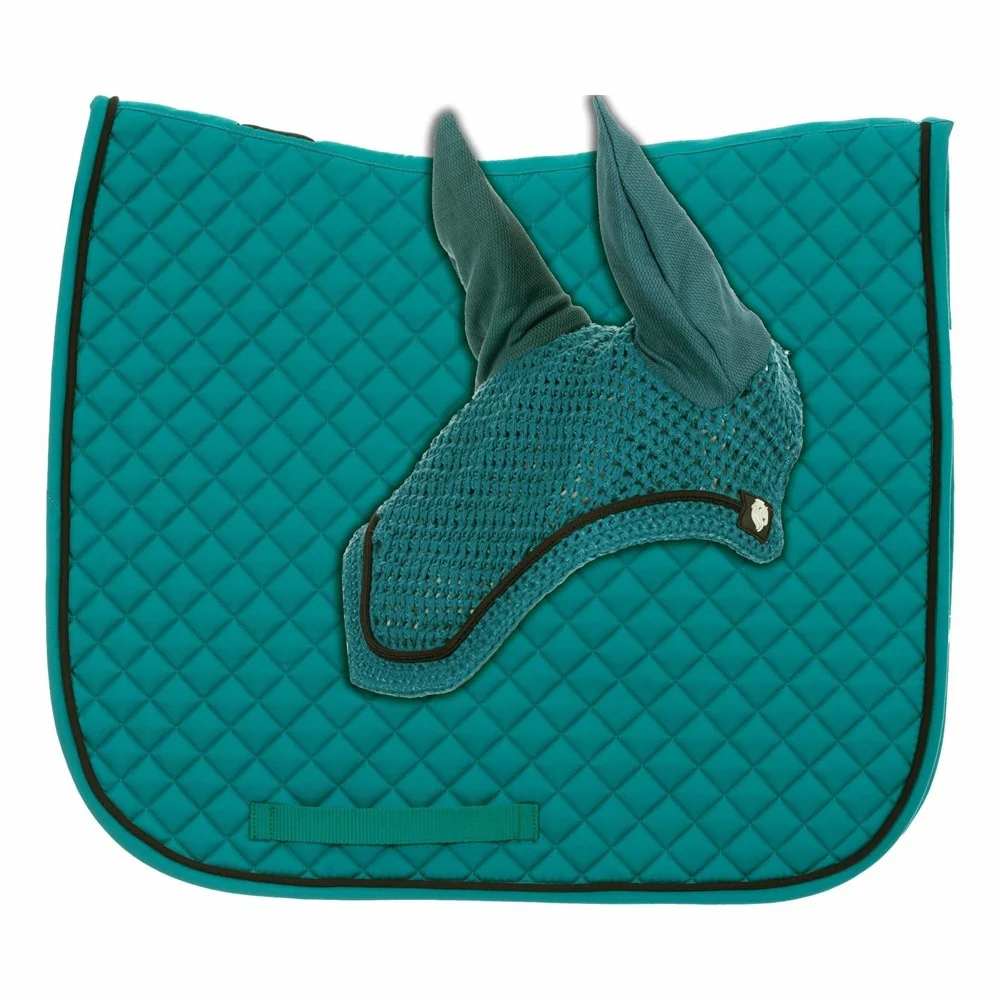 Equinavia Voss Dressage Saddle Pad and Bonnet Set - Image 4