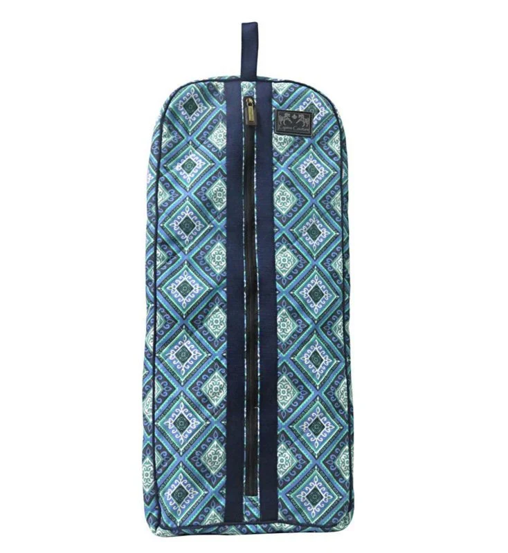 Equine Couture Bridle Bag EC/Nvy/Wht/Ryl - Image 2