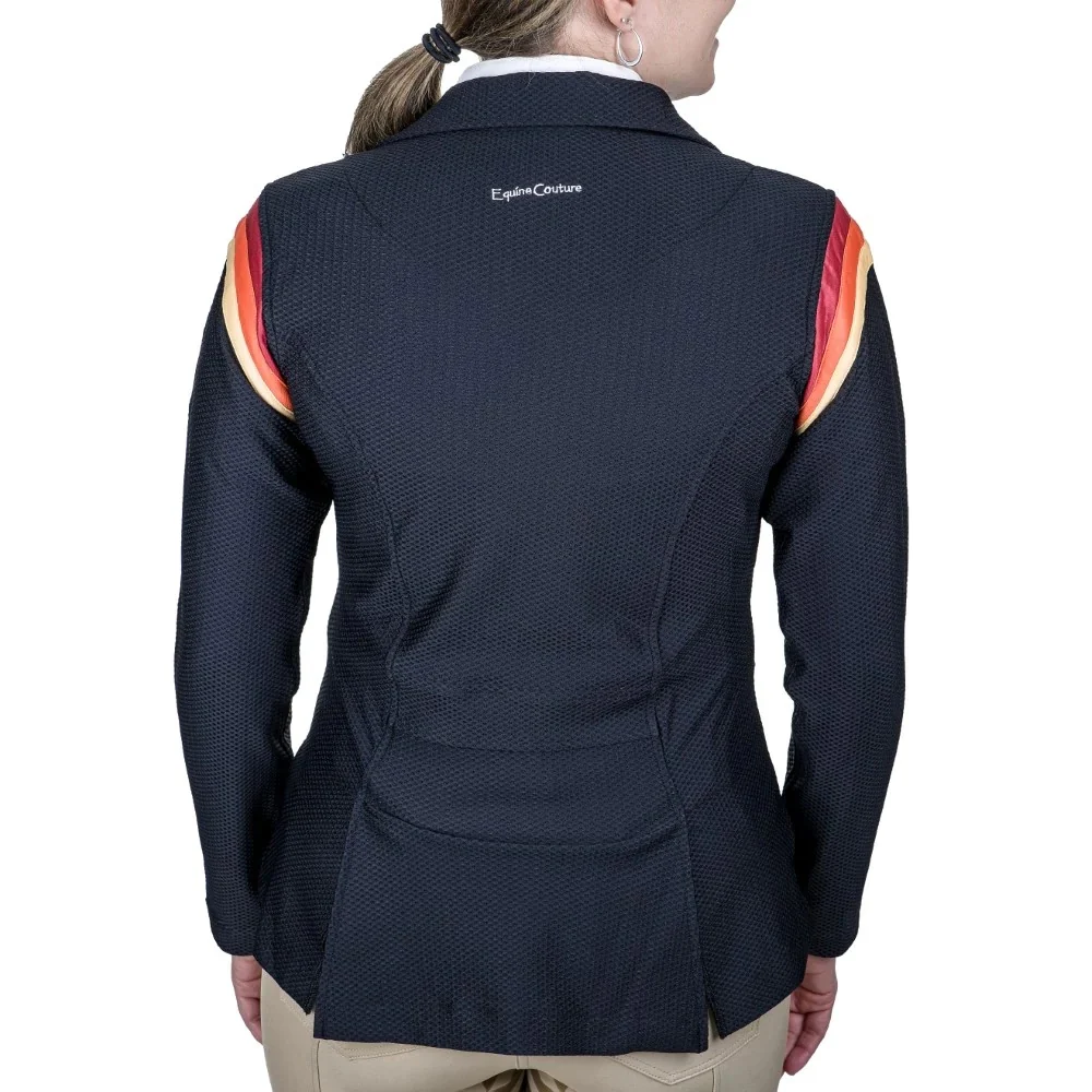 Equine Couture Ladeis EquiVent Gradient Show Coat - Image 3