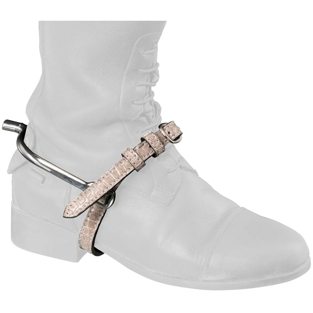 Equitare Sparkly Croc English Spur Straps - Image 6