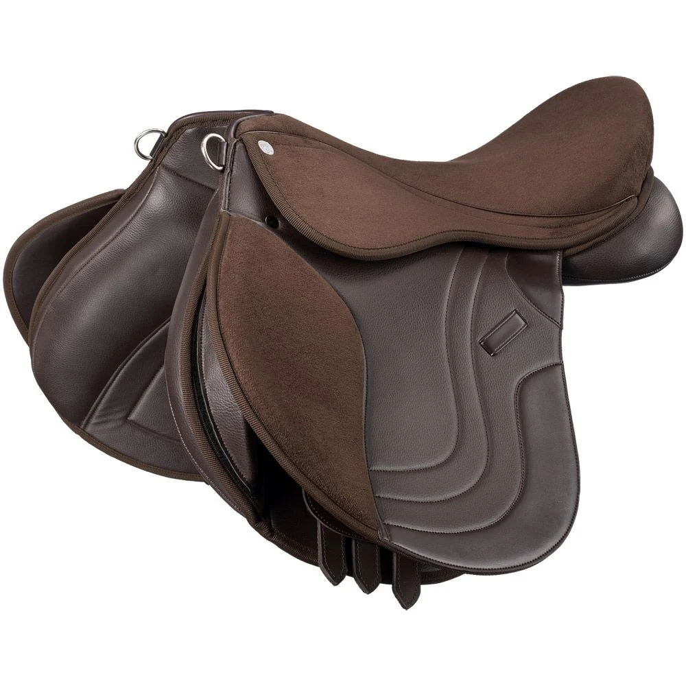 Equitare Tempo Synthetic All Purpose Saddle - Wide - Image 6