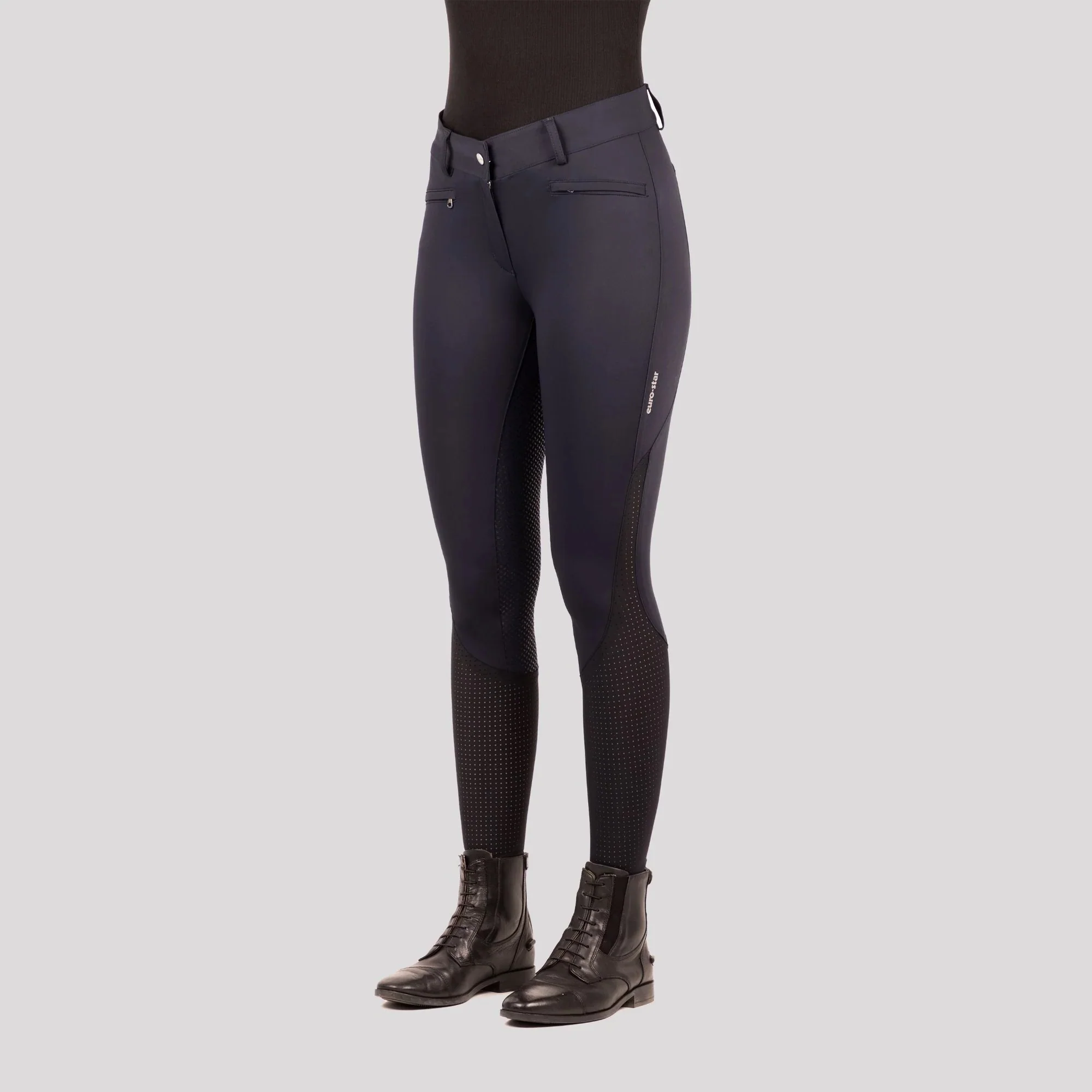 Euro-Star Ladies ESAirflow FullGrip Breeches - Image 2