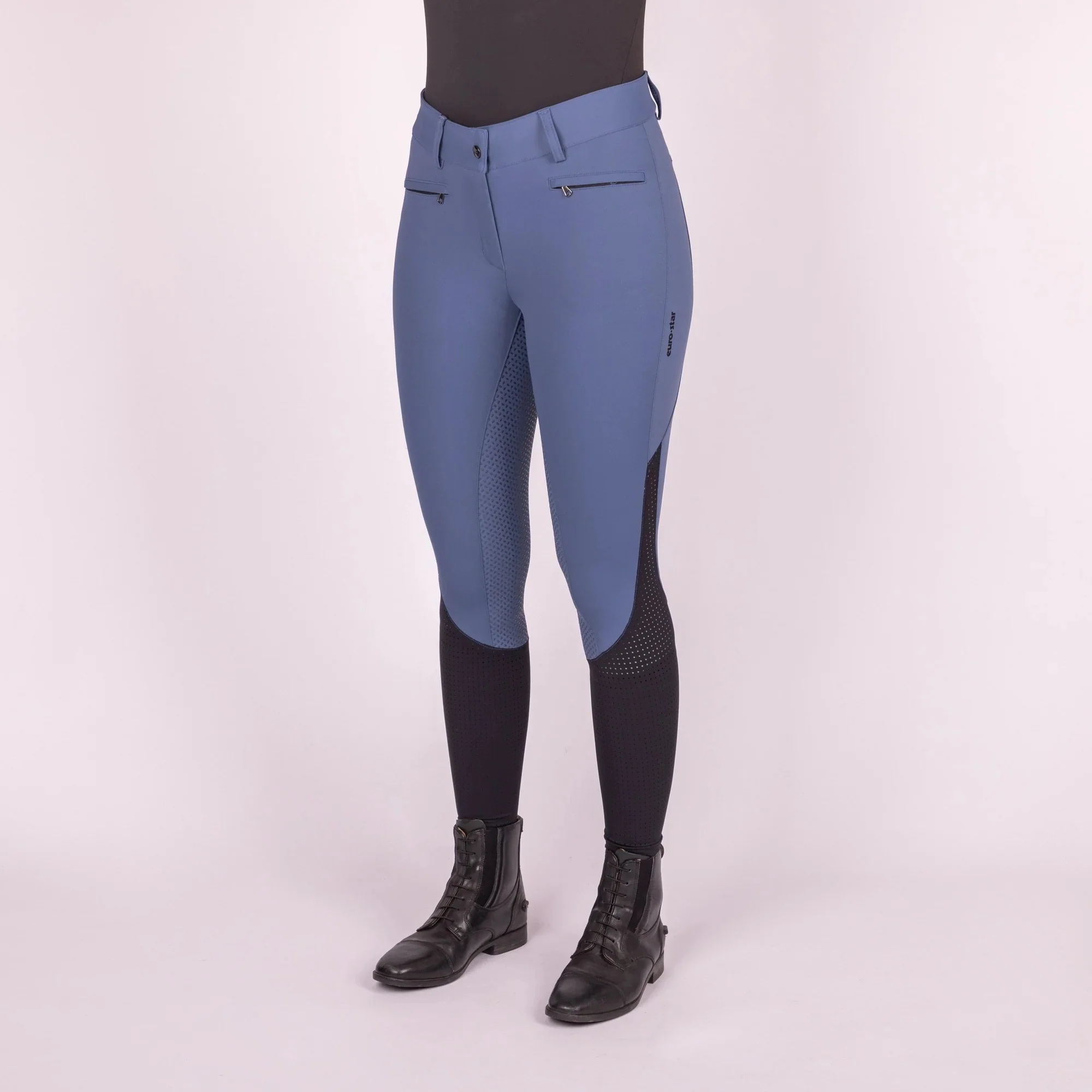 Euro-Star Ladies ESAirflow FullGrip Breeches - Image 3