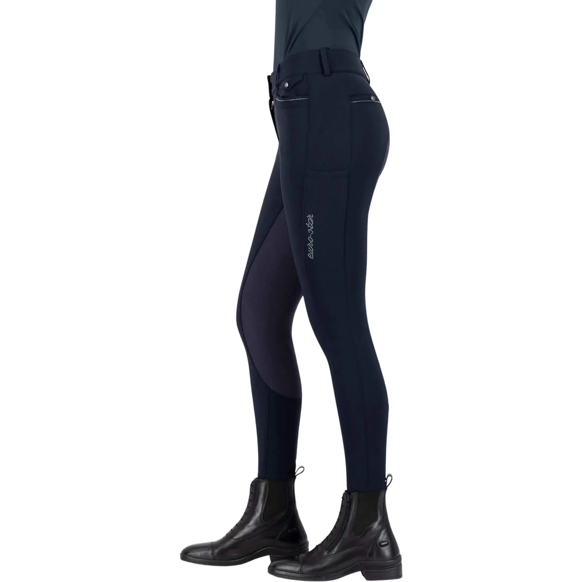 Euro-Star Ladies ESArielle Full Grip Connect Breeches - Image 3