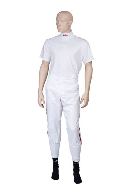Finn Tack Mira Short Sleeve Turtle Neck SM White