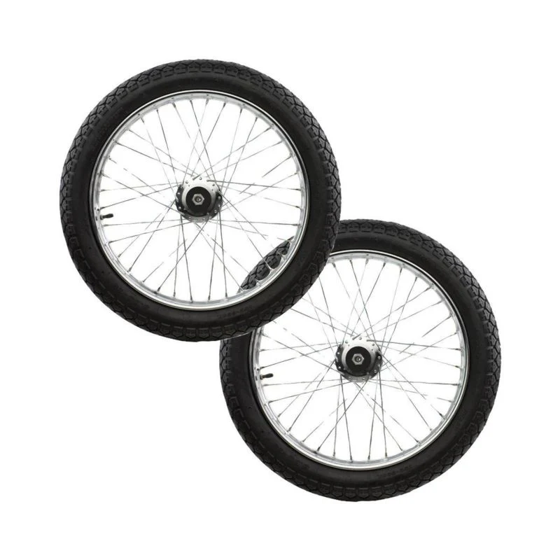 Finn Tack Rockcart Stainless Steel Wheel - Pair