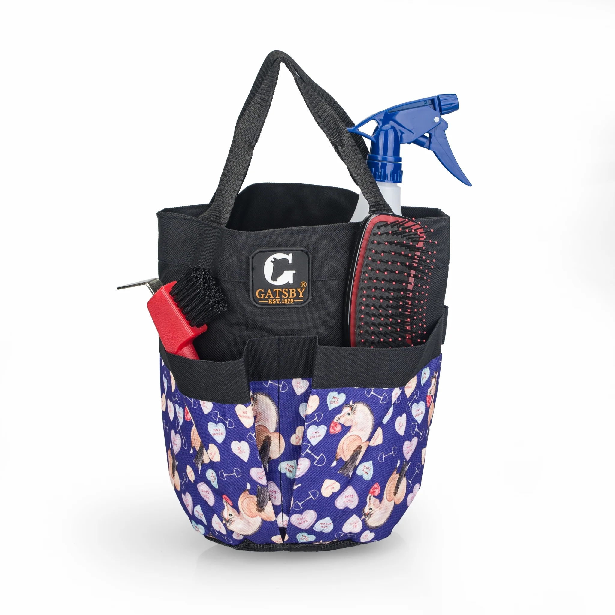 Gatsby Nylon Stable Tote with Mesh Bottom - Image 10