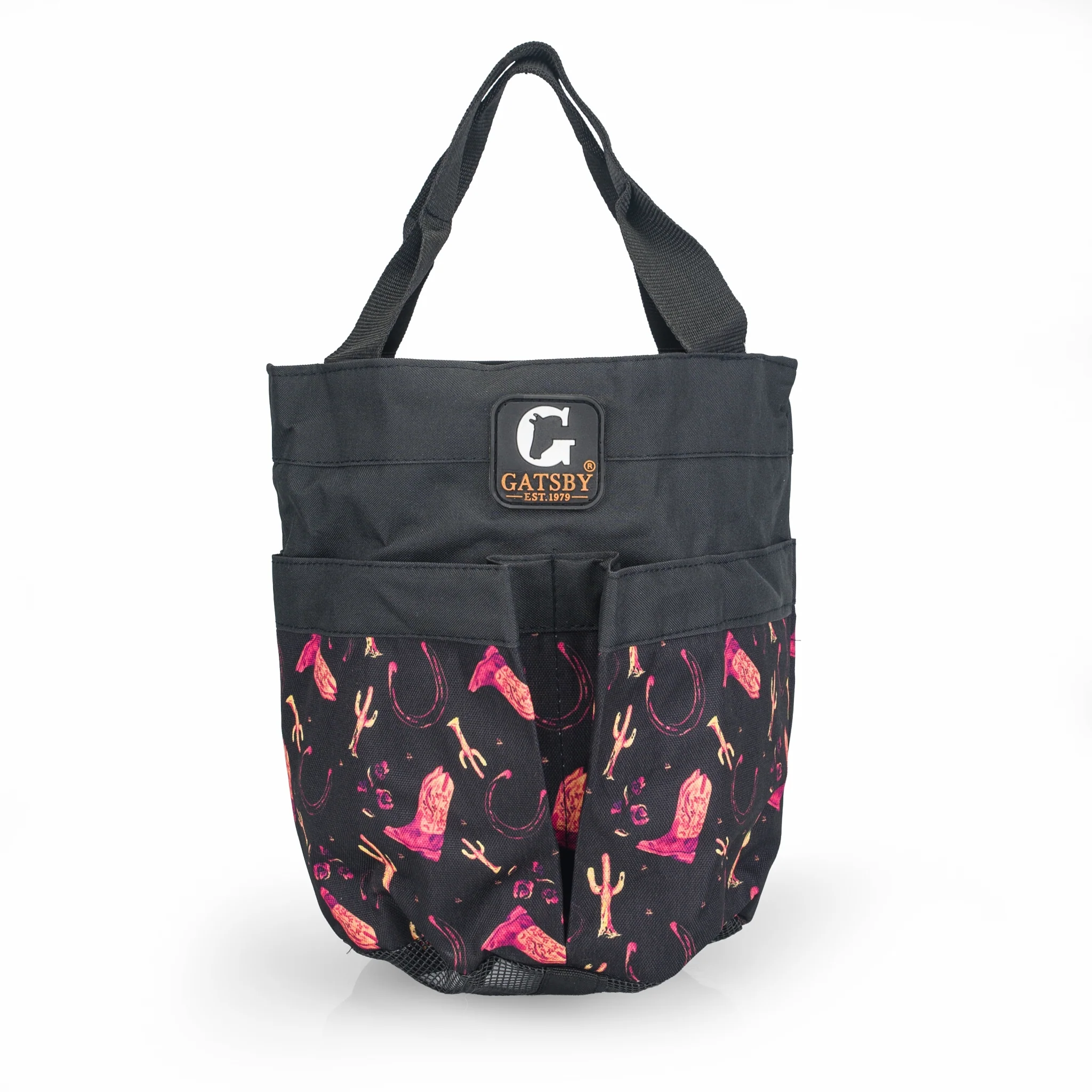 Gatsby Nylon Stable Tote with Mesh Bottom - Image 3