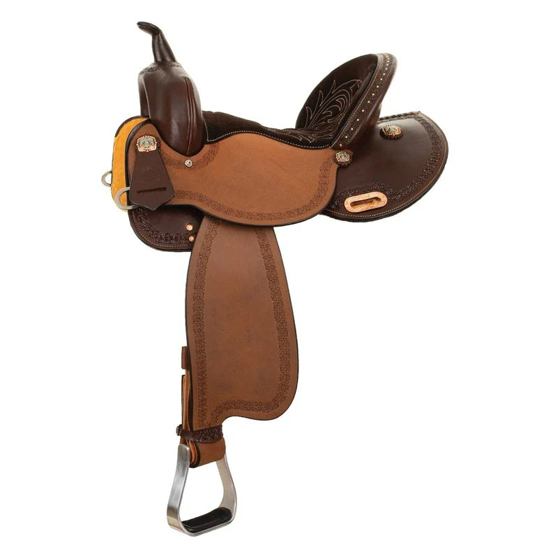 High Horse Alice Barrel-Daisetta Border Saddle