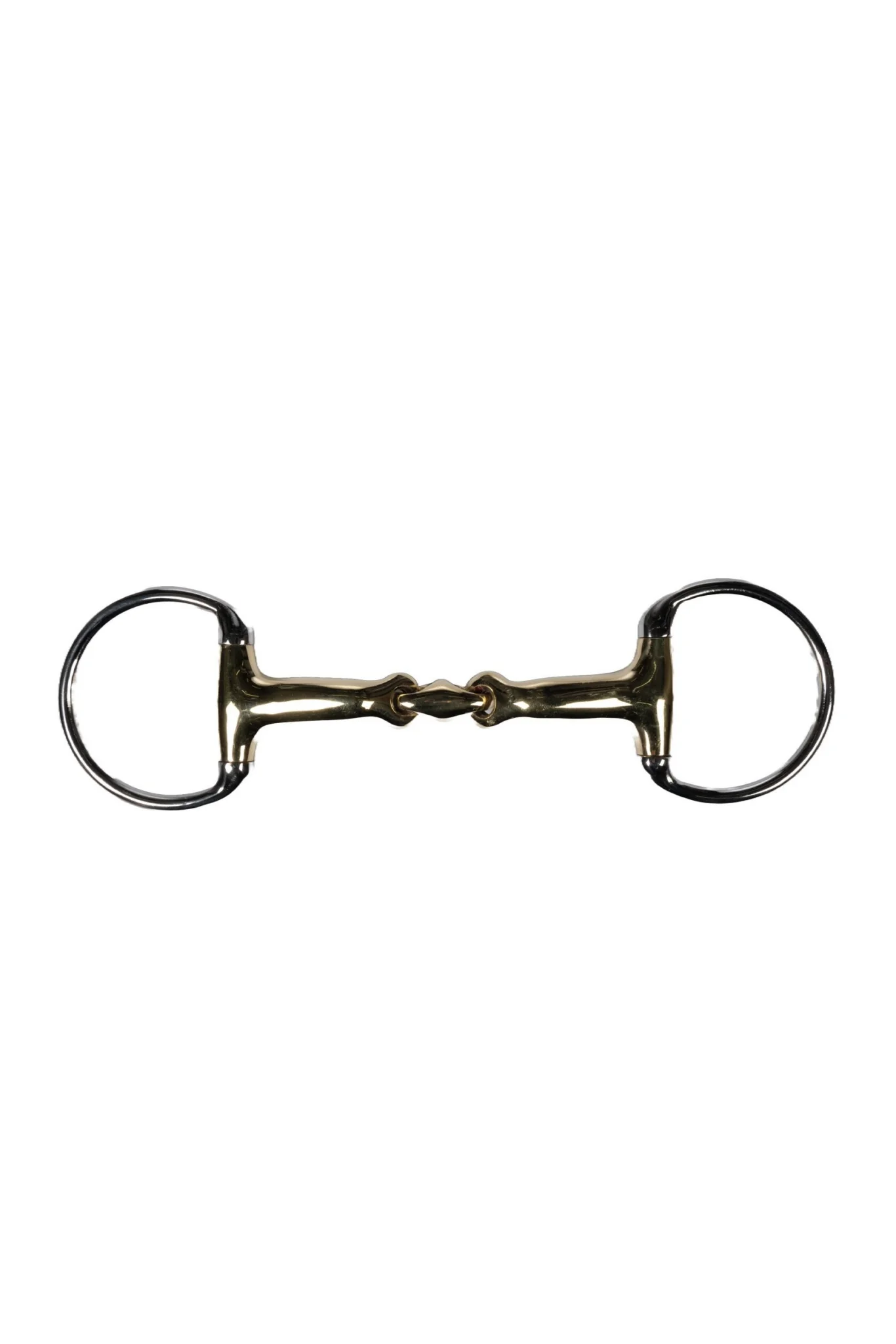 HKM 14mm Eggbutt Snaffle + Lozenge -High Curve