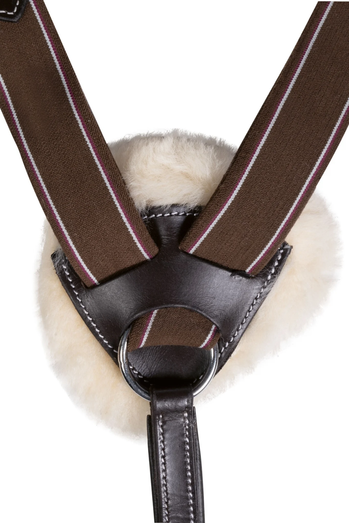 HKM Breastplate/Martingale With Lambswool - Image 2
