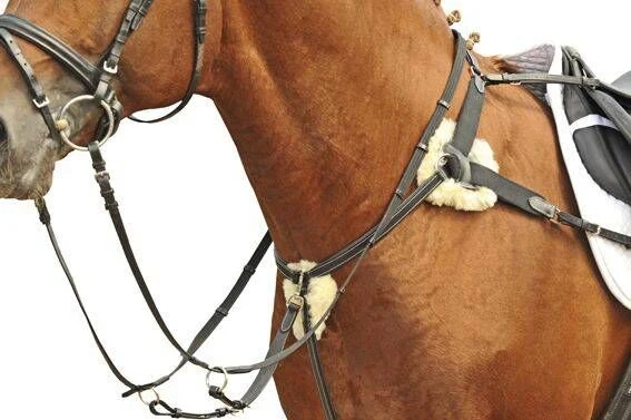 HKM Breastplate/Martingale With Lambswool - Image 3