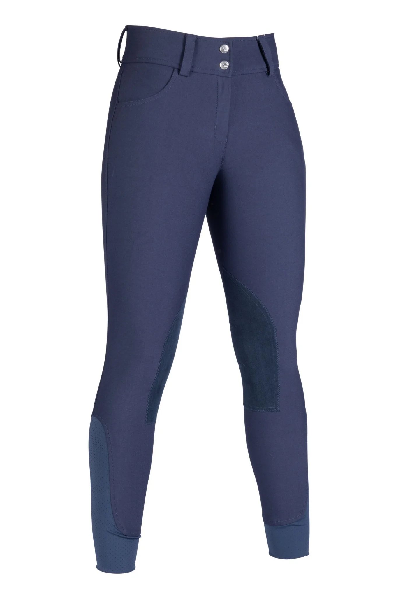 HKM Ladies Hunter Alos Knee Patch Riding Breeches - Image 2