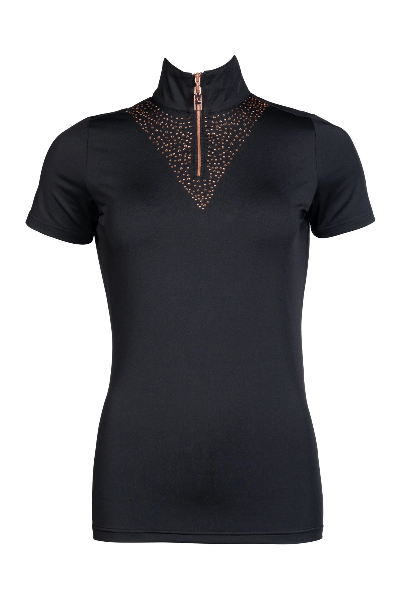 HKM Ladies Rosegold Glamour Functional Shirt - Image 2