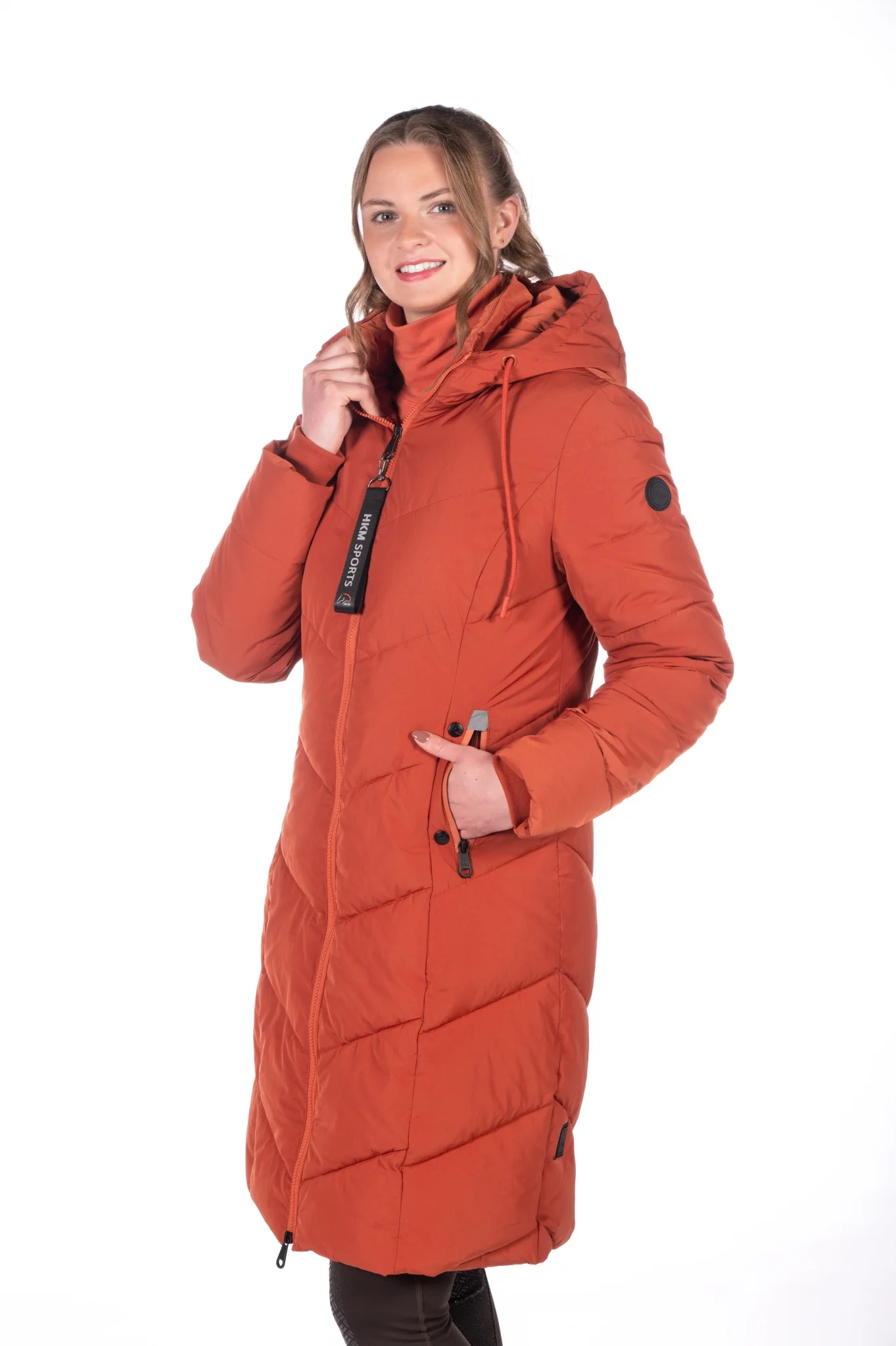 HKM Ladies Toronto Quilted Coat - Image 7