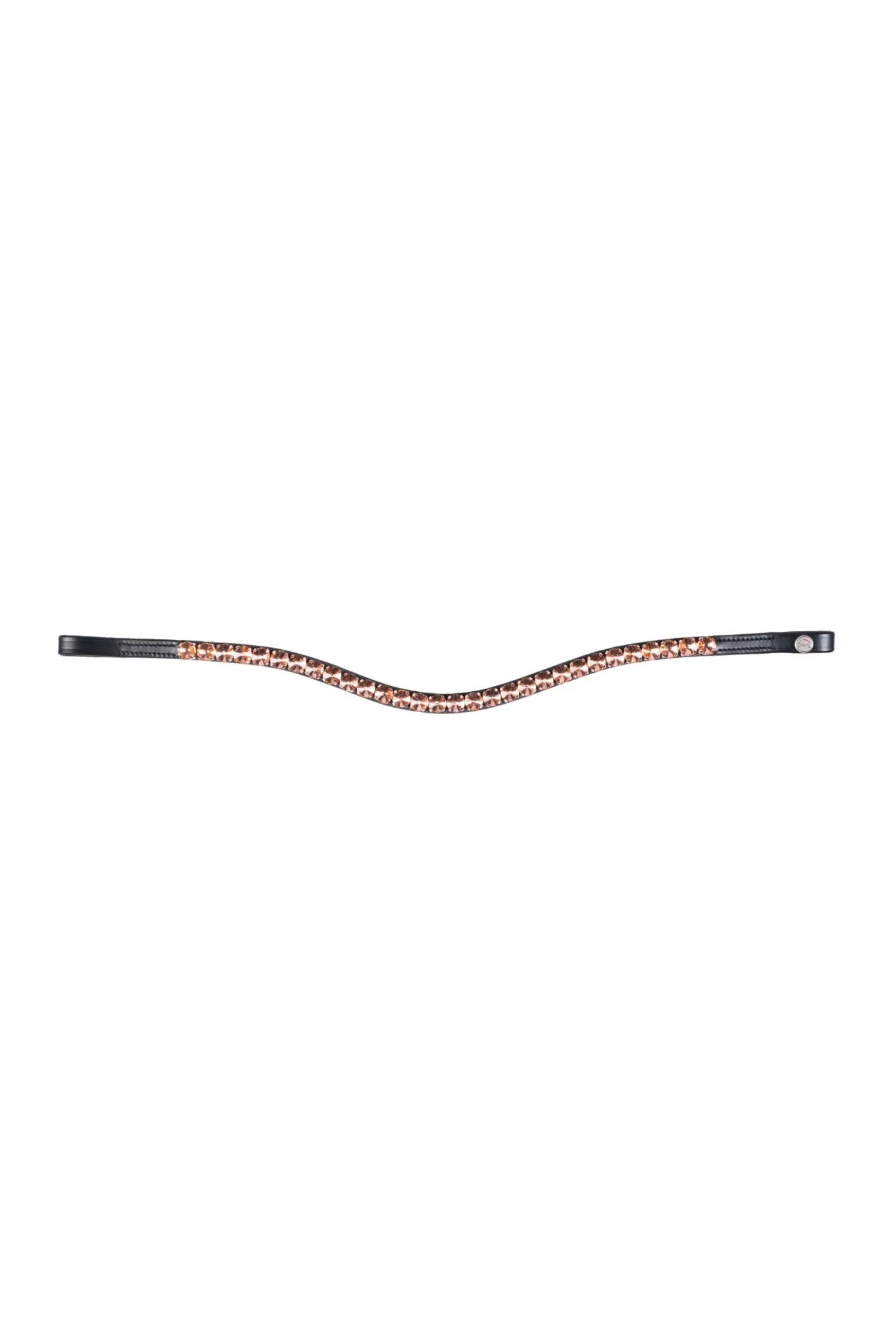 HKM Rosegold Glamour Browband - Image 3