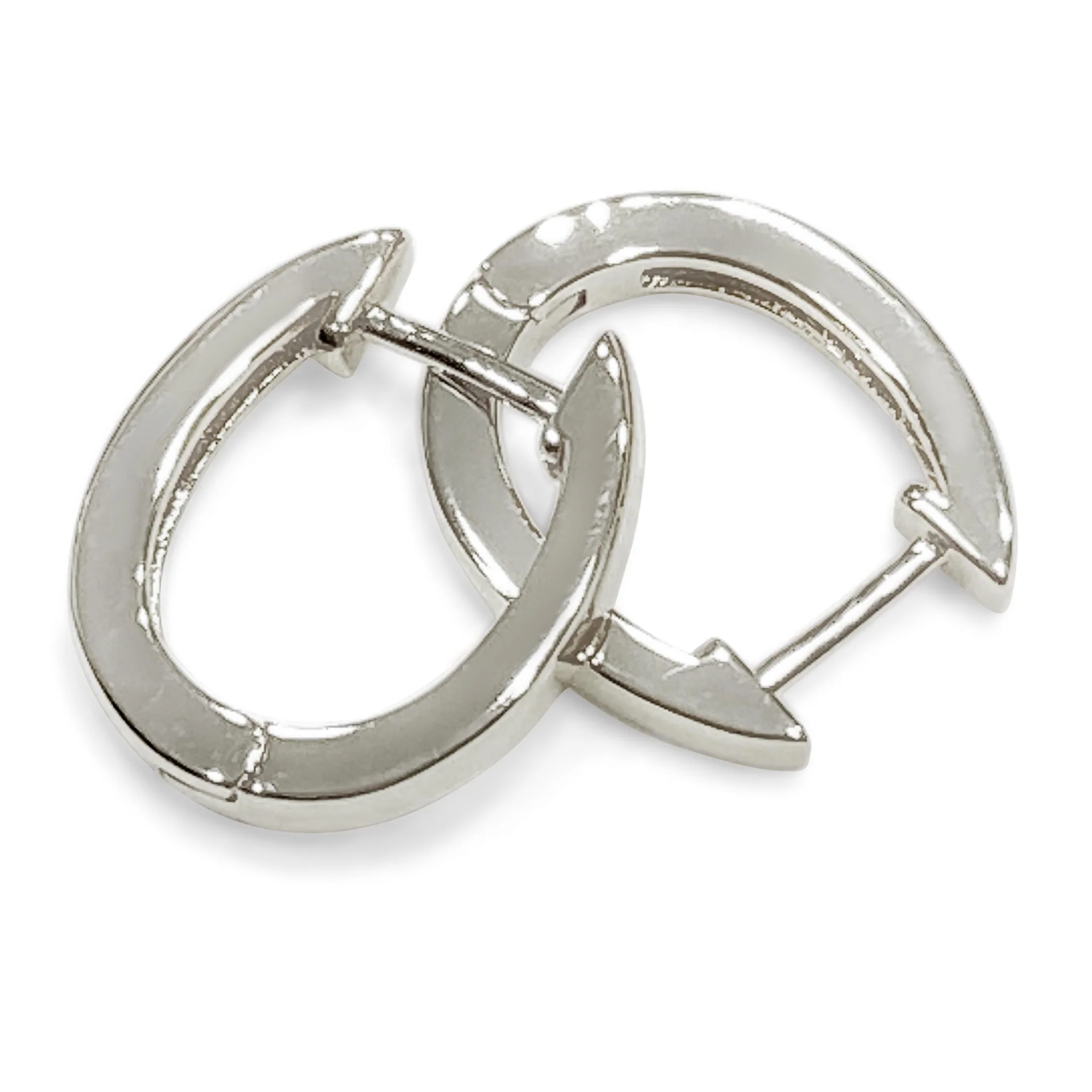 Horseshoe Hinge Earrings - Image 3