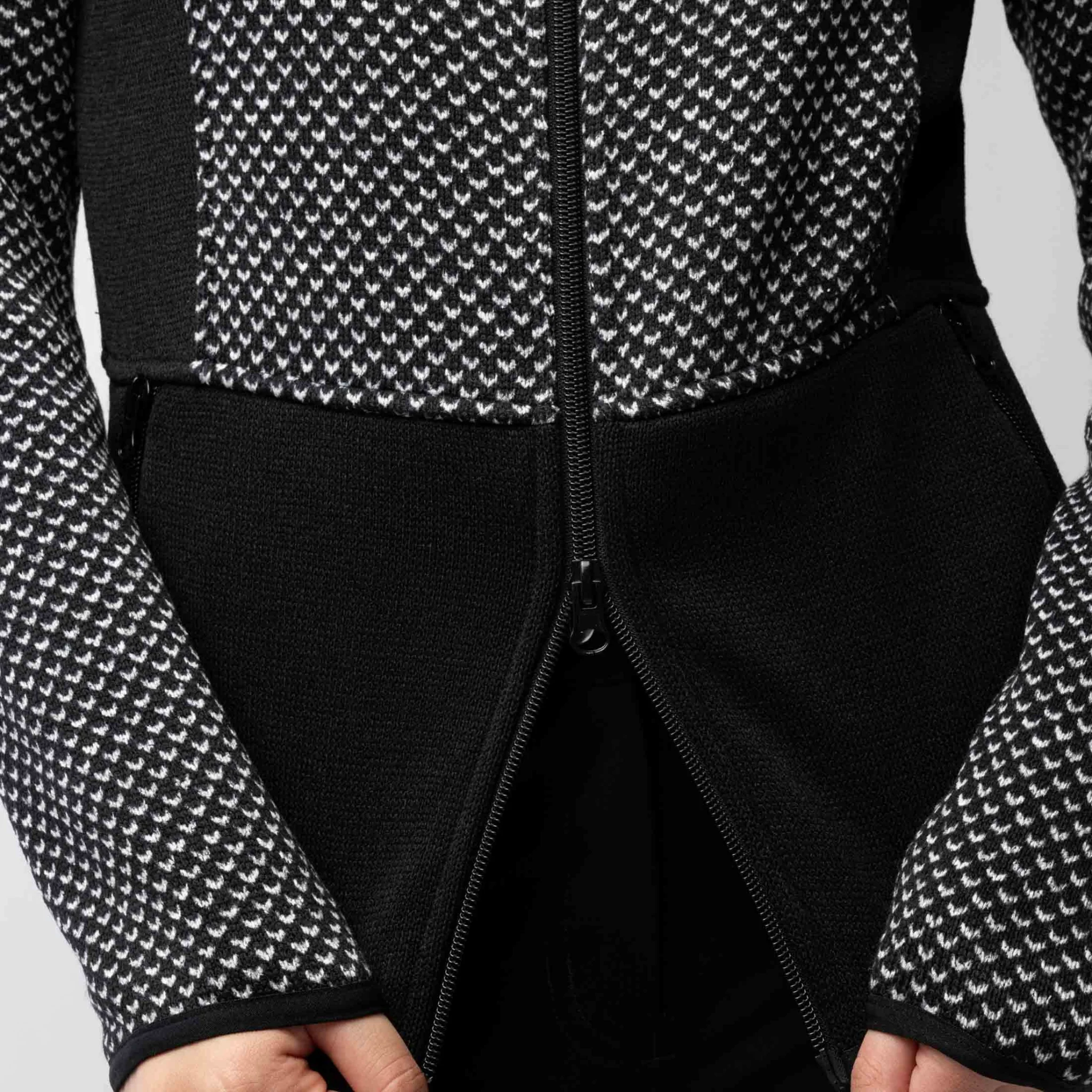 Horze Neve Ladies Fleece Knit Jacket - Image 5