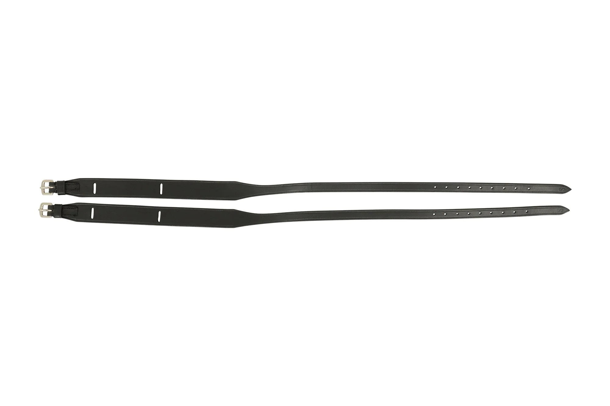Huntley Equestrian Kids Leather Buckle Jodhpur Garter Straps - Image 3