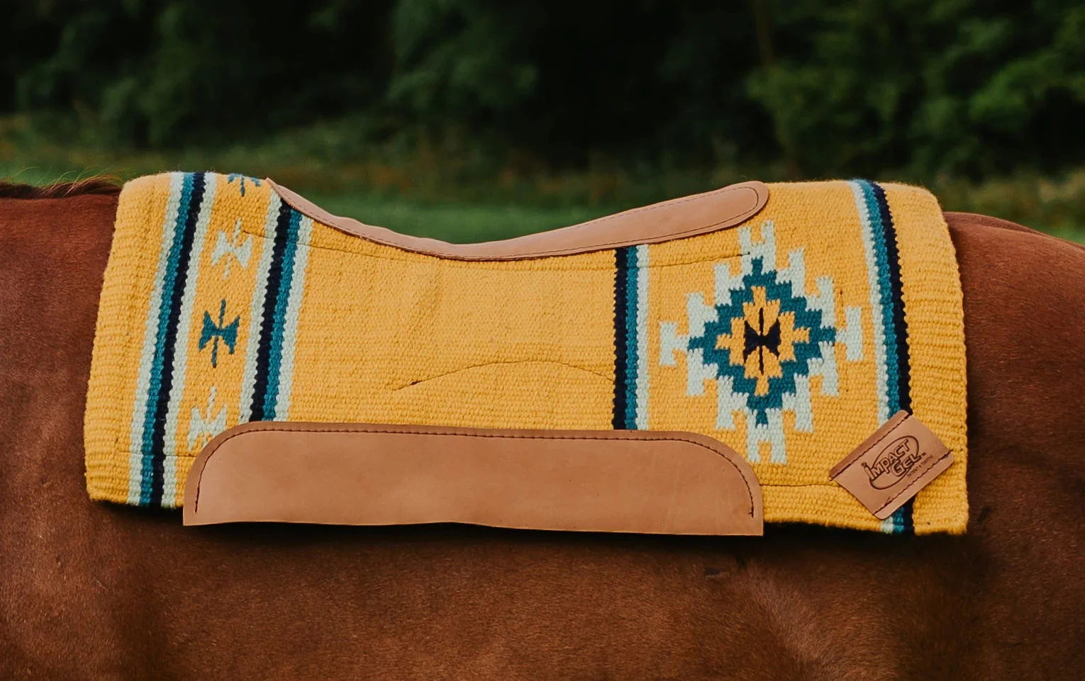 Impact Gel Summertime Madness Contour Cut with Felt Saddle Pad