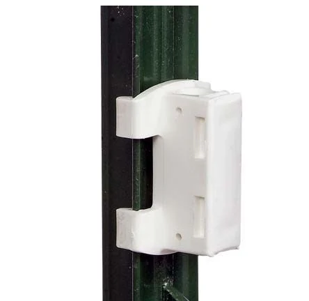 Insuloc T-Post/Rod Back 25 Pack White