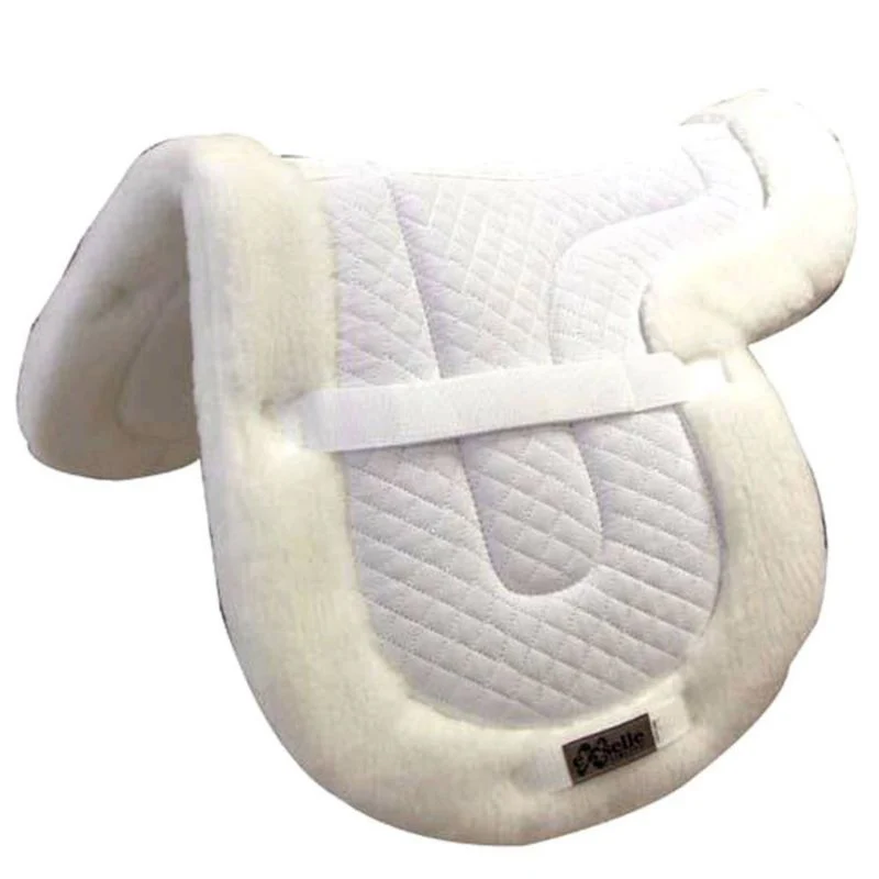 Intrepid Shaped Close Contact Pad Fleece Lg Wht