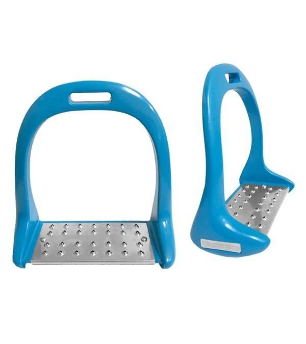 Jacks Aluminum Stirrups 4-3/4" Sold in Pairs Black - Image 2