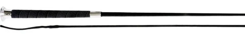 Jacks Dressage Whip with Black Handle 39" Black