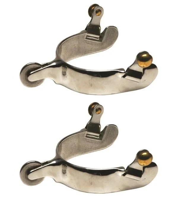 Jacks English Polo Spurs Sold in Pairs Stainless S