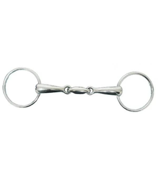 Jacks Horizontal Elliptical Link Loose Ring Snaffl - Image 3