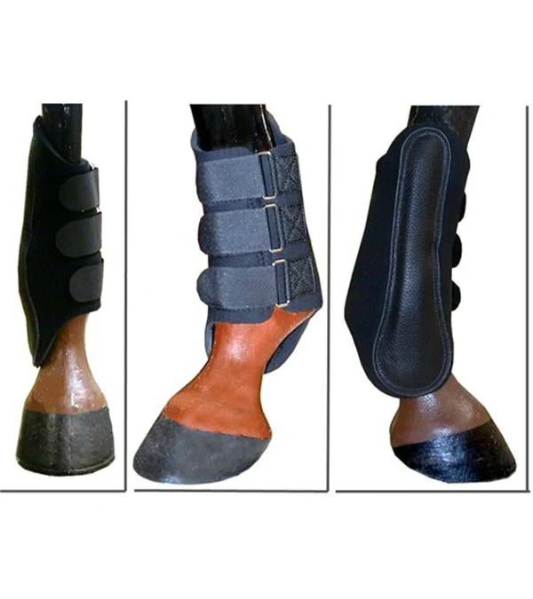 Jacks Splint Boots - Sold in Pairs Large Black - Image 2