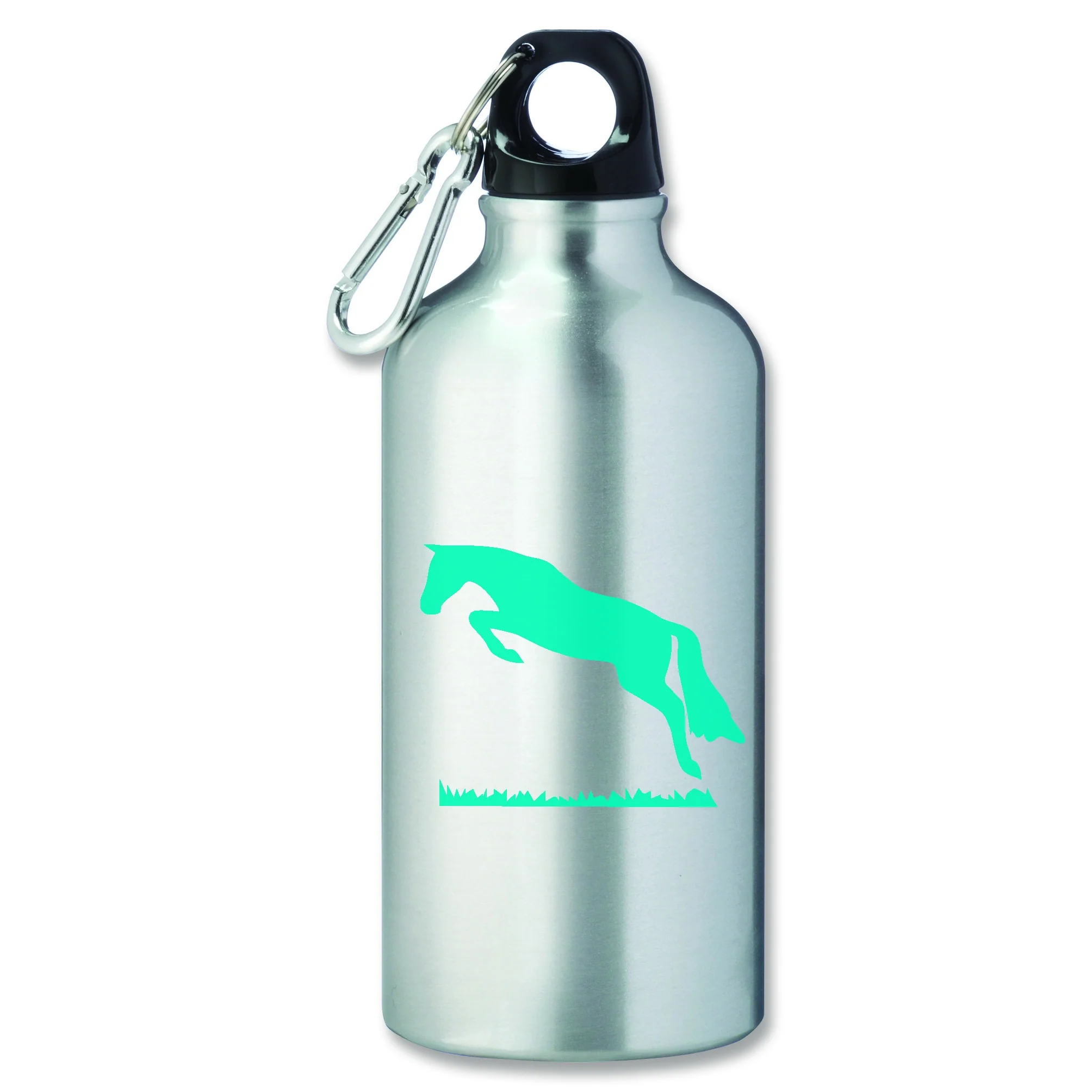 Jumping Horse Aluminum Sports Bottle