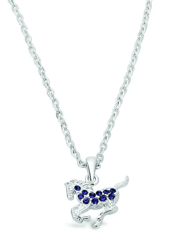 Kelley Kids Galloping Horse Necklace 16in - Image 4