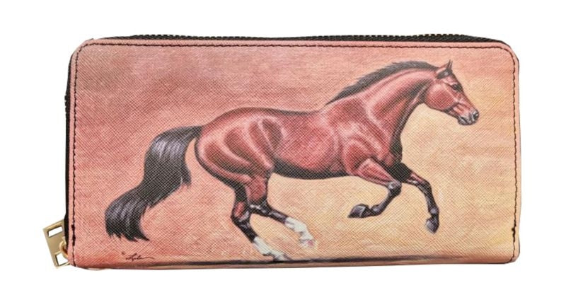 Kelley Snaffle Bits Large Cosmetic Pouch - Image 2